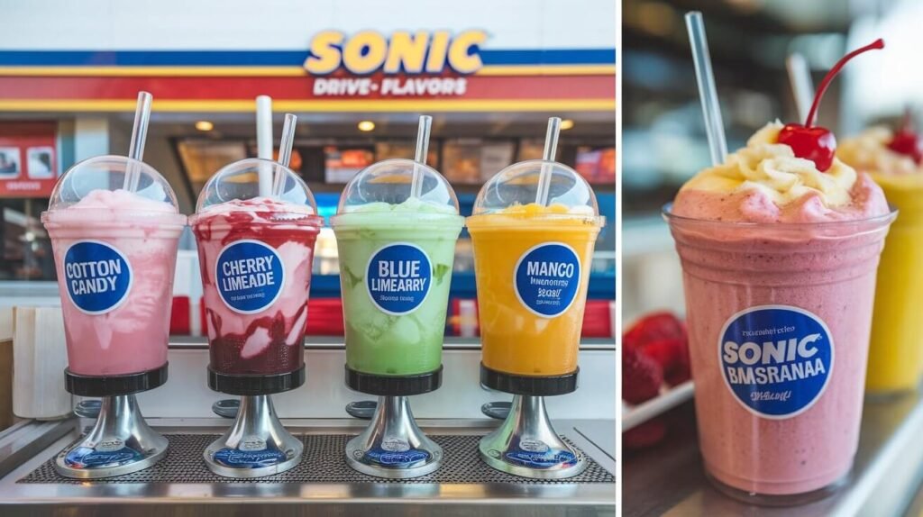 sonic slush flavors